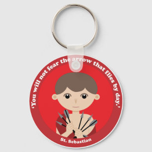 St. Sebastian Key Ring