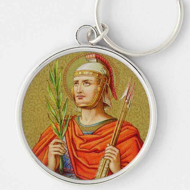 St. Sebastian (SNV 24) Key Ring (Front)