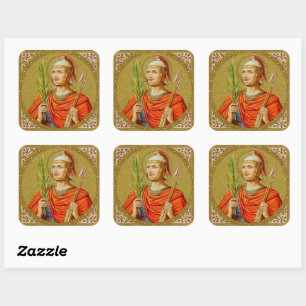 St. Sebastian (SNV 24) Square Sticker