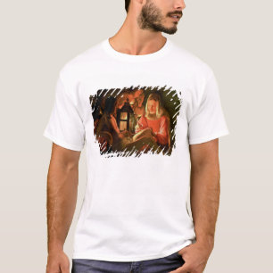 St. Sebastian tended by the Holy Woman (oil on can T-Shirt