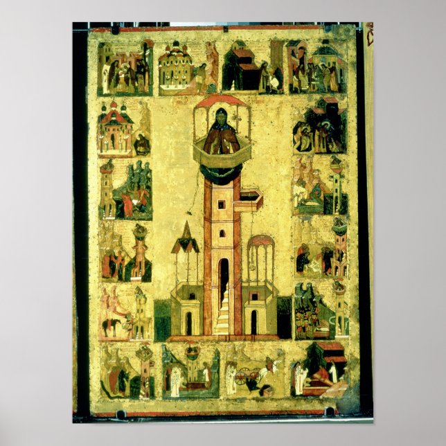St. Simeon, 16th century Poster (Front)