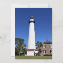 St. Simons Island Lighthouse Picture on a 