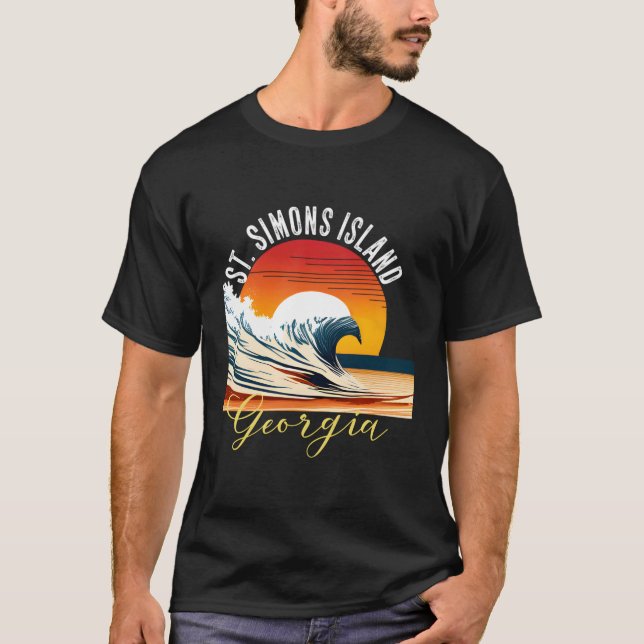 St Simons Island St Simons Island T-Shirt (Front)