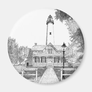 St. Simons Lighthouse Magnet