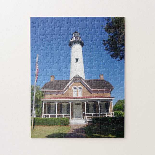 St. Simons Lighthouse puzzle (Vertical)