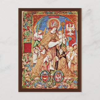 St. Stanislaus Bishop And King Sigismund Tomicki Postcard