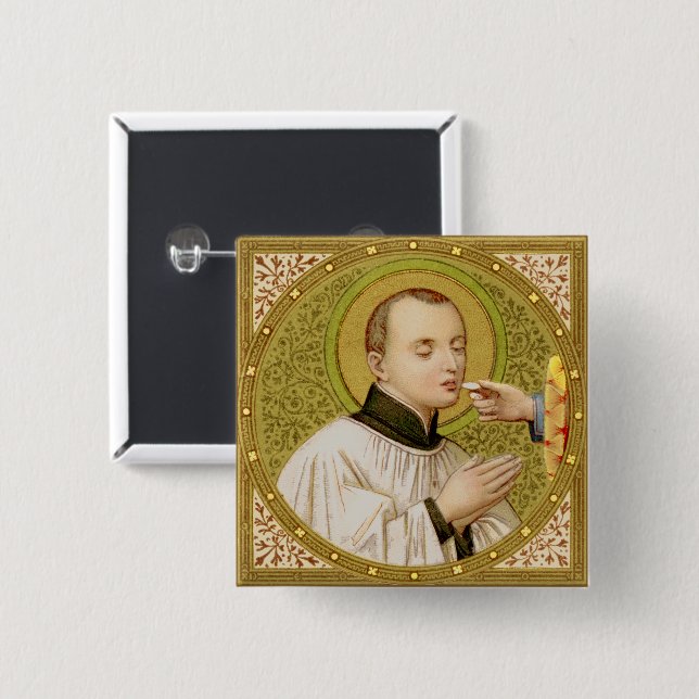 St. Stanislaus Kostka (SNV 25) 15 Cm Square Badge (Front & Back)