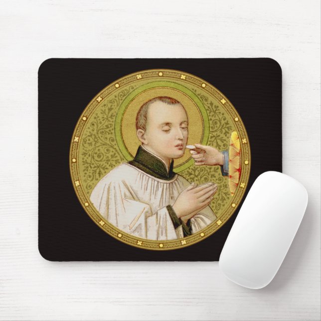 St. Stanislaus Kostka (SNV 25) (Rnd Im) Horiz Mouse Mat (With Mouse)