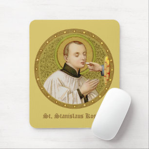 St. Stanislaus Kostka (SNV 25) (Rnd Im) Vert Mouse Mat