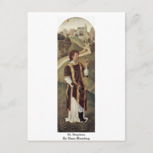 St. Stephen By Hans Memling Postcard