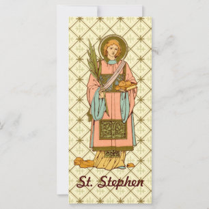 St. Stephen (RLS 17) Blank Greeting Card