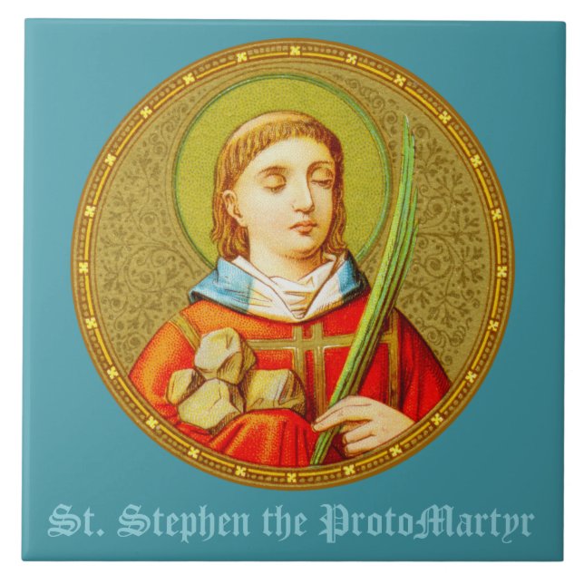 St. Stephen (SNV 26) (Round Image) Tile 2 (Front)