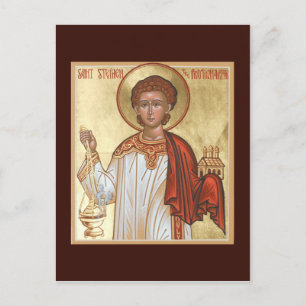 St. Stephen the Protomartyr Prayer Card