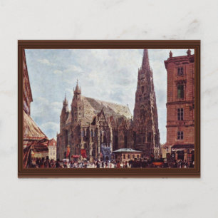 St. Stephen'S Cathedral From Stock Im Eisen Postcard