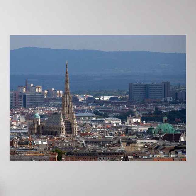 St. Stephen's Cathedral, Vienna Austria Poster (Front)