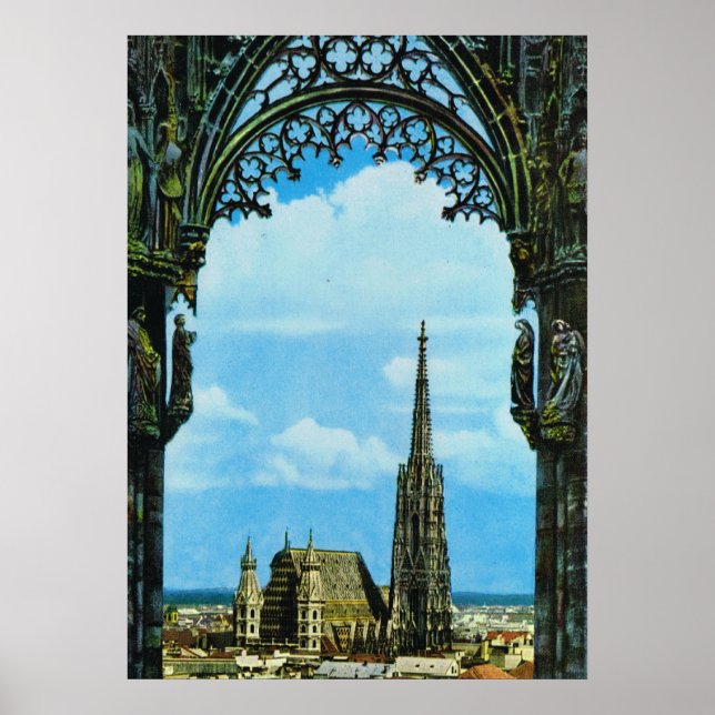 St Stephen's Cathedral Vienna Poster (Front)