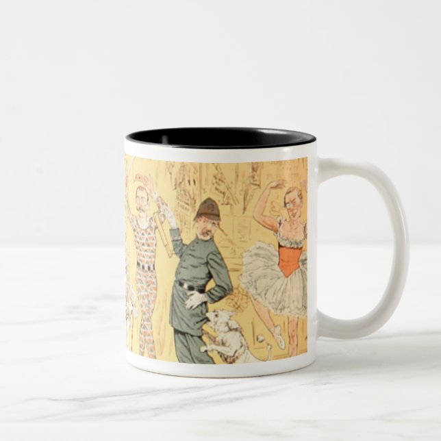 St. Stephen's Pantomime Two-Tone Coffee Mug (Right)