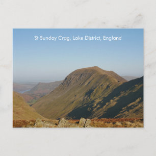 St Sunday Crag Lake District Postcard