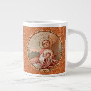 St. Tarcisius of Rome Roundel (BF 004) Large Coffee Mug
