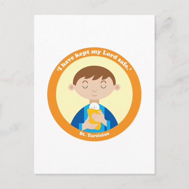 St. Tarcisius Postcard (Front)