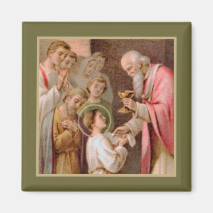 St. Tarcisius Receiving the Eucharist (BL 02) Magnet