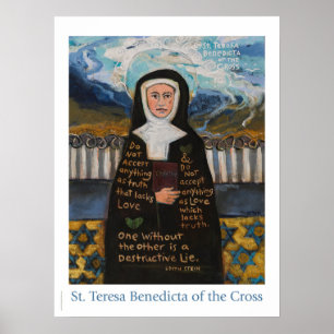 St. Teresa Benedicta of the Cross Poster
