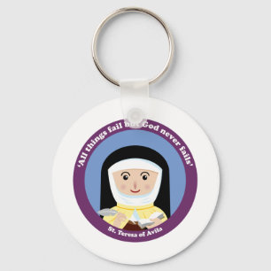 St. Teresa of Avila Key Ring