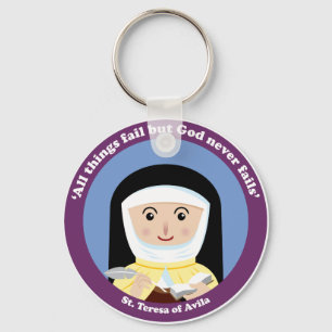 St. Teresa of Avila Key Ring