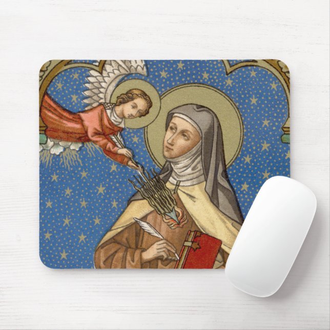St. Teresa of Avila (SAU 28) Mouse Mat (With Mouse)