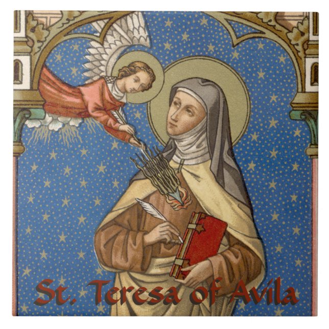 St. Teresa of Avila (SAU 28) Tile (Front)