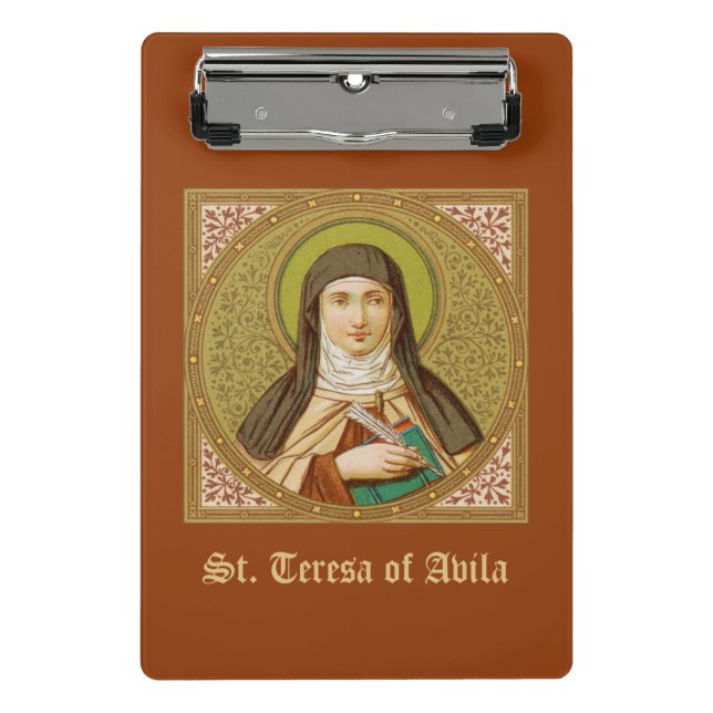 St. Teresa of Avila (SNV 27) Mini Clipboard #2a (Front)