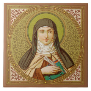 St. Teresa of Avila (SNV 27) (Square Image) Tile