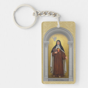 St. Teresa of Avila Teresa of Jesus Prayer Key Ring