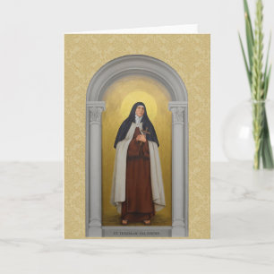 St. Teresa of the Andes Carmelite Saint Card
