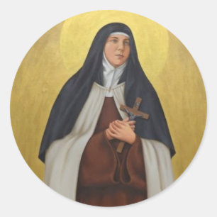 St. Teresa of the Andes Carmelite Saint Classic Round Sticker