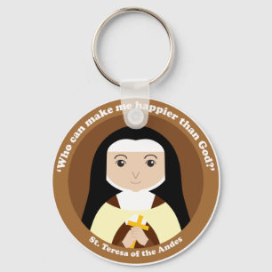 St. Teresa of the Andes Key Ring