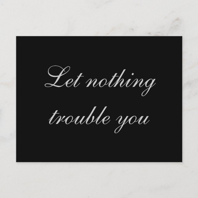 St Teresa Quote Postcard (Front)