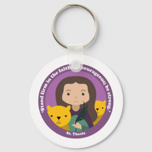 St. Thecla Key Ring
