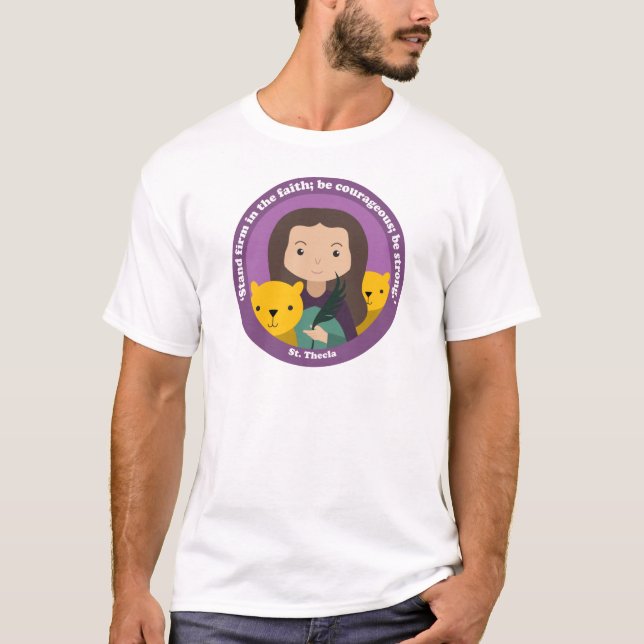 St. Thecla T-Shirt (Front)