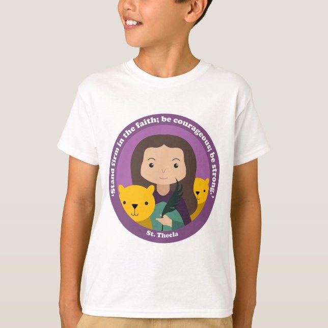 St. Thecla T-Shirt (Front)
