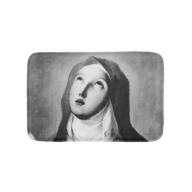 St. Theresa of Avila Bath Mat (Front)