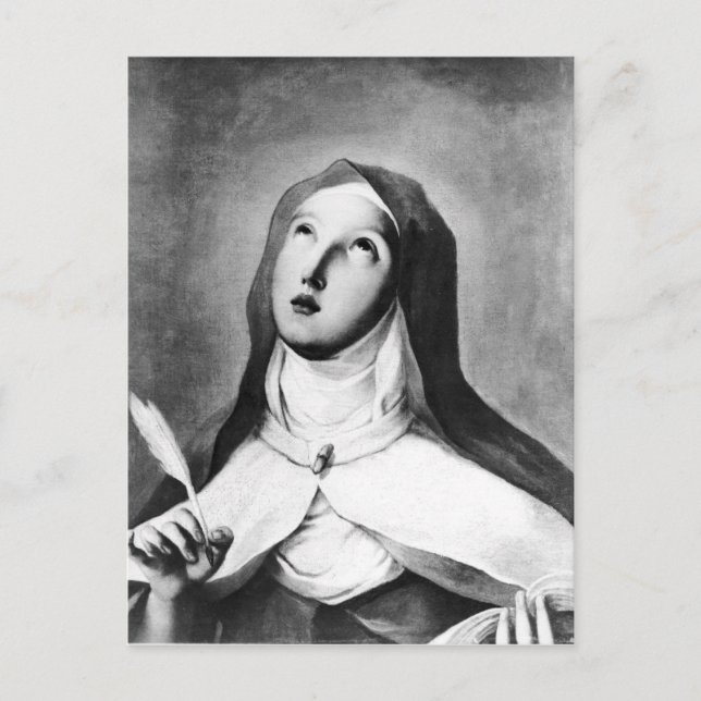 St. Theresa of Avila Postcard (Front)