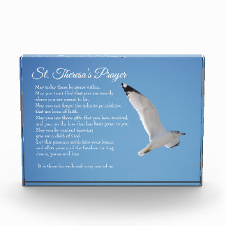 St. Theresa’s Prayer Photo Block