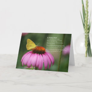 St. Theresa's Prayer card