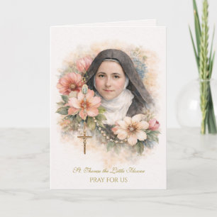 St. Thérèse Holy Rosary “Everything is Grace” Card