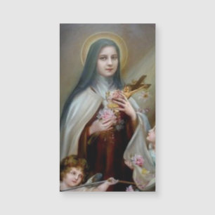 St. Therese Magnetic Holy Card (Pack of 25)
