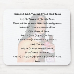 St Therese Mouse Mat