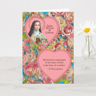 St. Therese of Lisieux (BJE 01; Quote for Mothers) Card