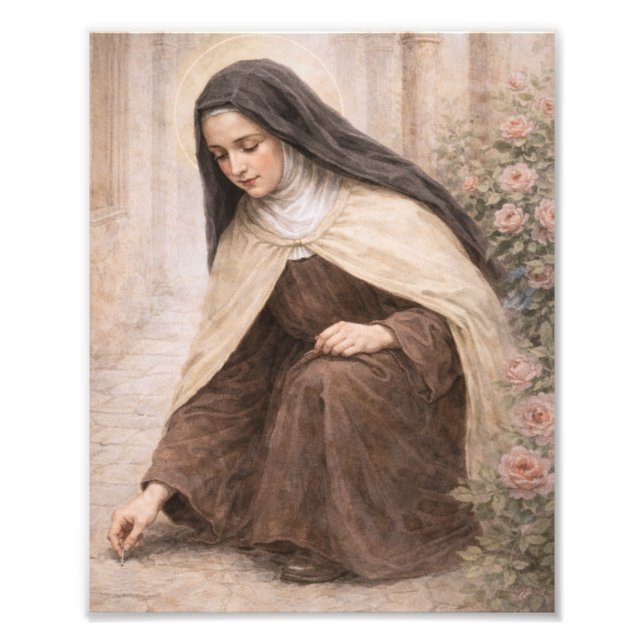 St. Therese of Lisieux "Little Way"  Photo Print (Front)