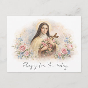 St. Therese of Lisieux "Little Way"  Postcard